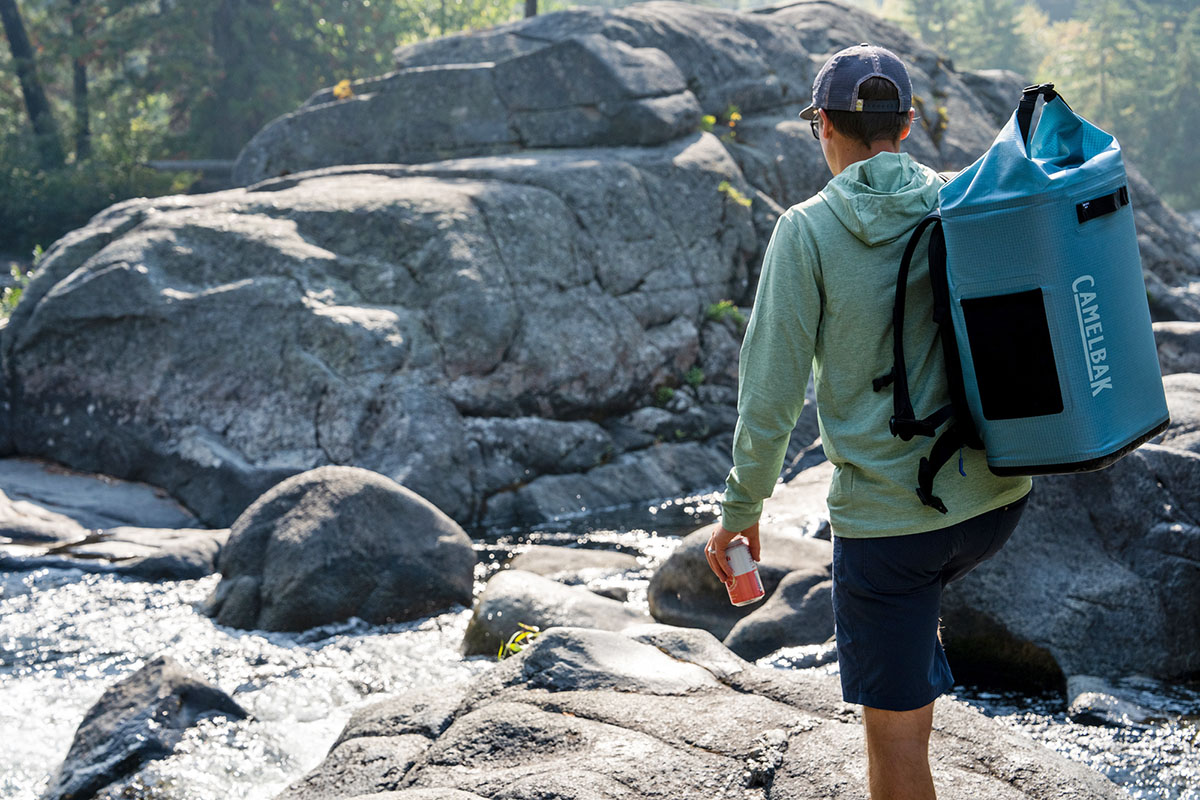 Backpack cooler (carrying CamelBak ChillBak Pack 30)