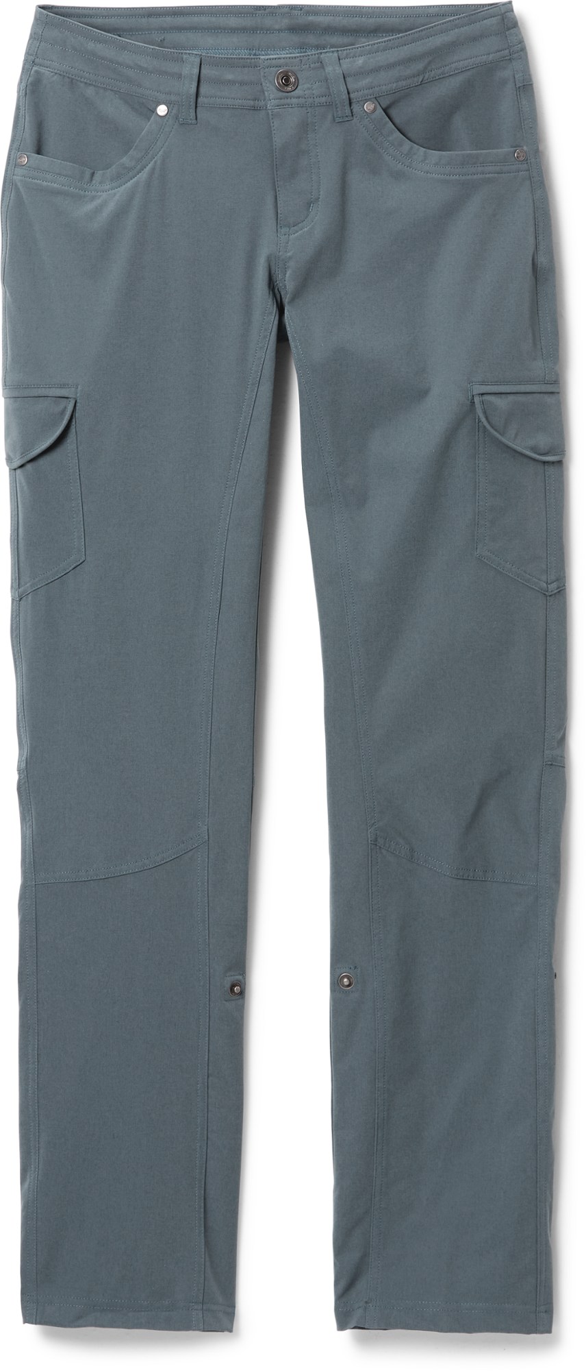 Kuhl Free Range Cargo Capri Pants Womens 12 Gray 6288 Hiking