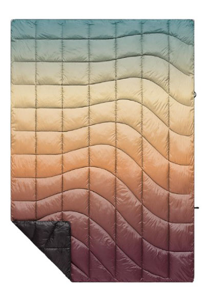 Rumpl NanoLoft Puffy camping blanket