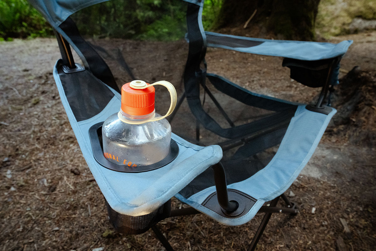 Camping chair (REI Skyward large cup holder)