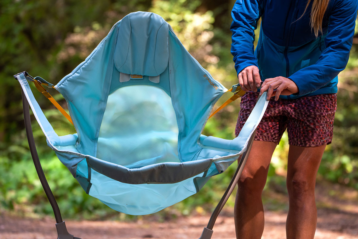 Camping chair (setting up Nemo Stargaze)