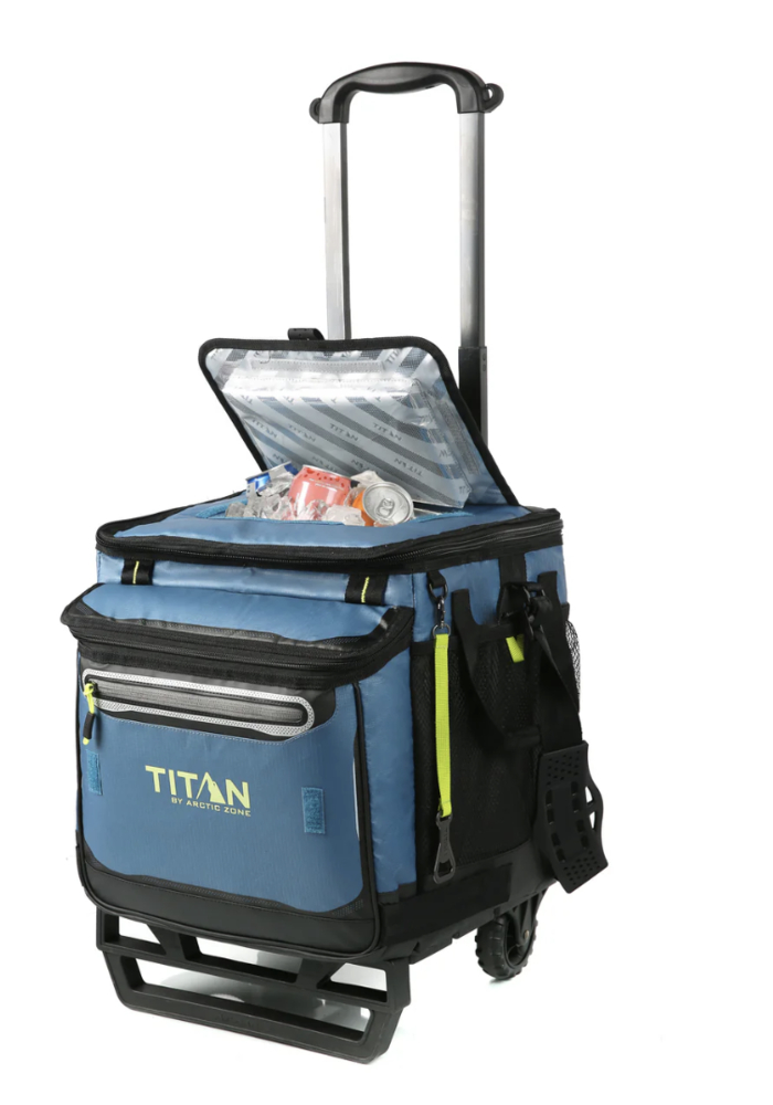 Arctic Zone Titan 60 Can Wheeled Cooler _0