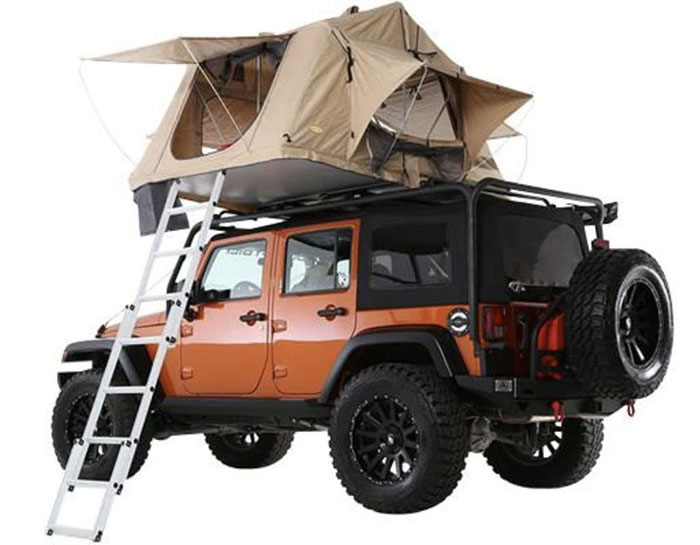 Smittybilt Overlander rooftop tent 3