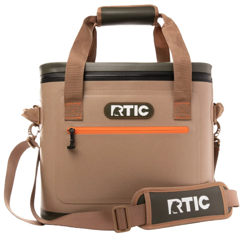 RTIC Soft Cooler 30 Can, Insulated Bag Portable Ice Chest Box for