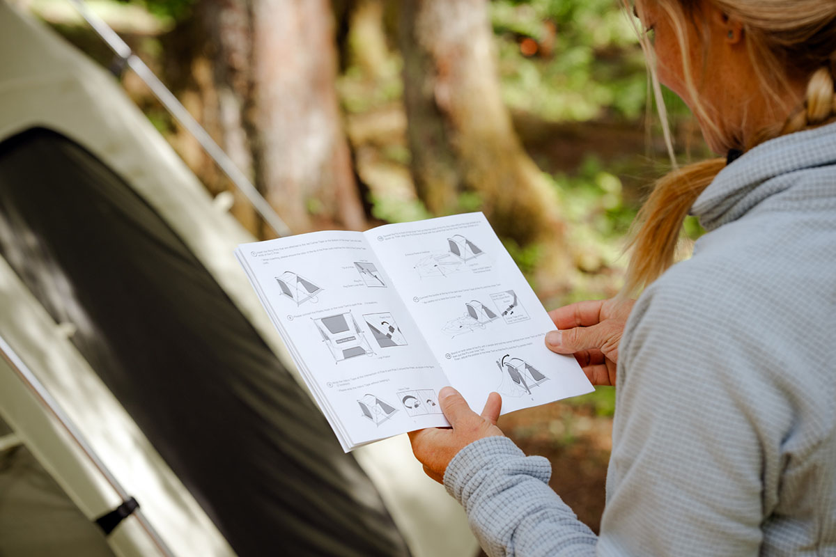 New hybrid rooftop tent blows up into multi-story camping complex