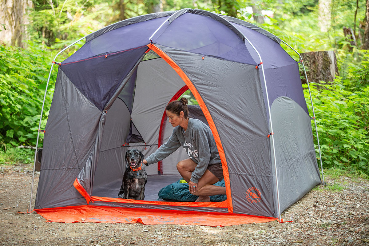 Camping tent (sitting inside Big Agnes Big House)