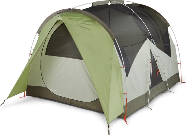 Family Dome Tent 10' x 12' x 6' Nylon Fiberglass Zipper Mesh Camping Outdoor 
