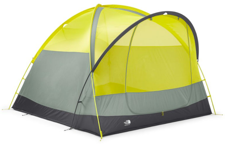 FLYTON Camping Tent 6~8 Person,Waterproof Family Tent with Top Rainfly,Big Tent Partition Design,Double Layer Family Dome Tent with 2 Sleeping Cabins,3 Large Mesh Windows. 