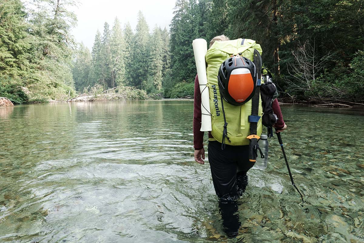 Climbing backpack (Patagonia Ascensionist in North Cascades)