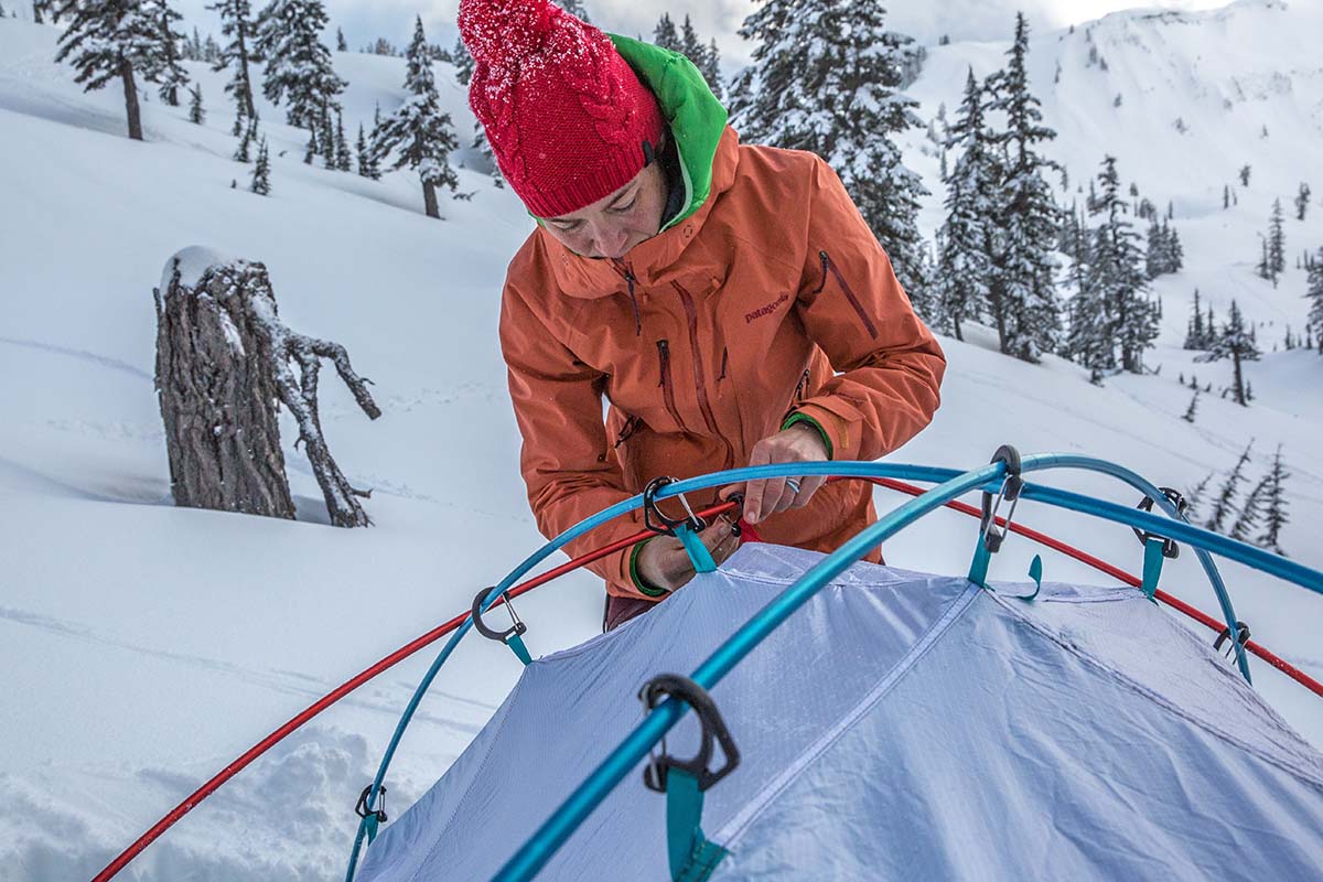 Mountain Hardwear Trango 2 4-season mountaineering tent (pole clips)