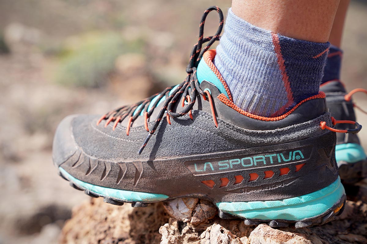 Approach shoe (La Sportiva TX4 leather upper)