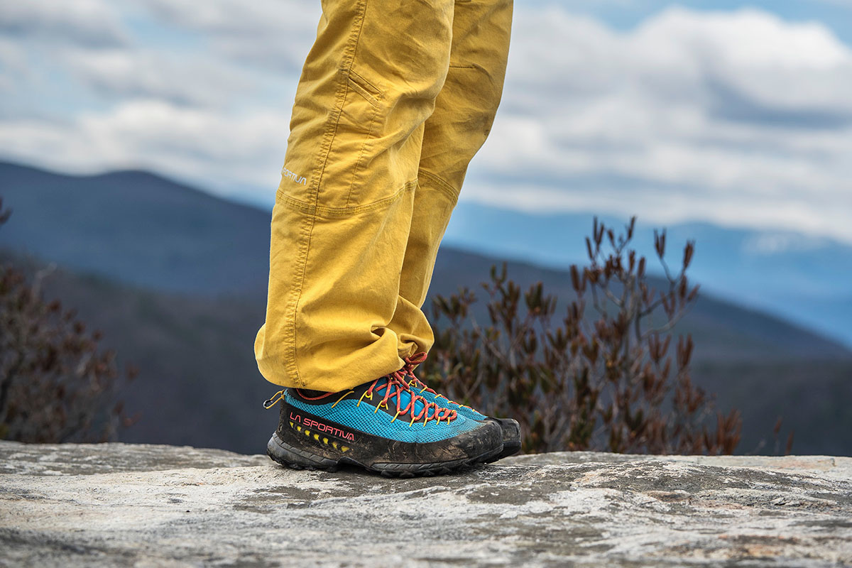 Approach shoe (La Sportiva TX3 mesh upper)