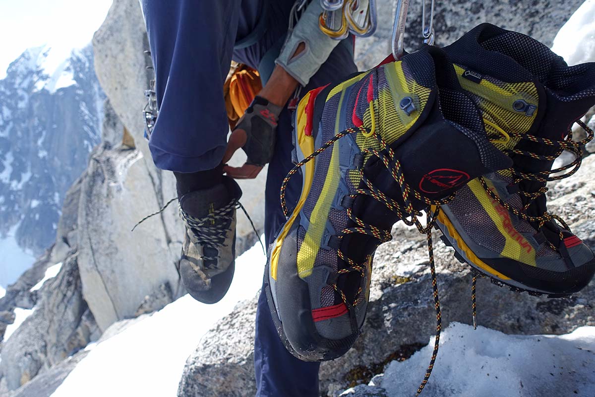 Approach shoe (La Sportiva Trango Tech GTX)