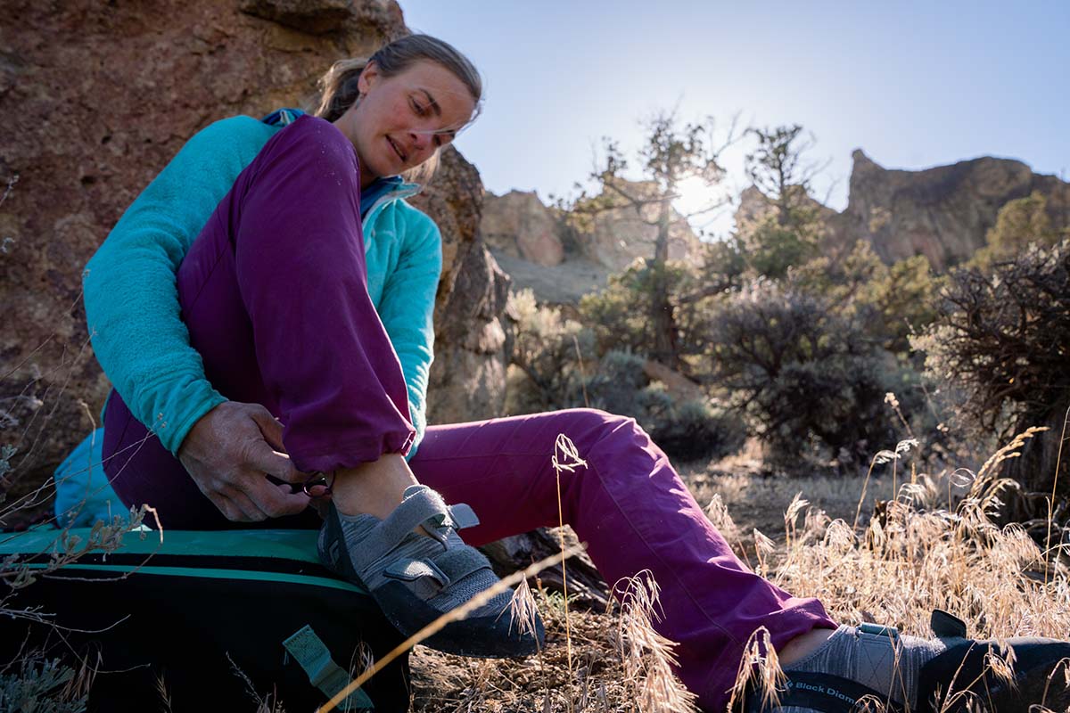 Knit Comfort: Black Diamond's First Climbing Shoe Reviewed