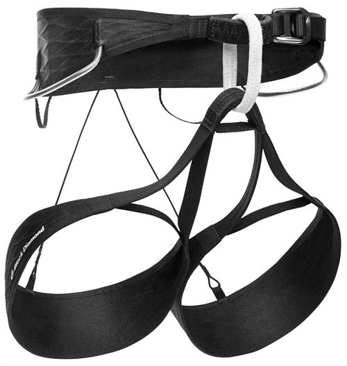 Black Diamond airNET rock climbing harness