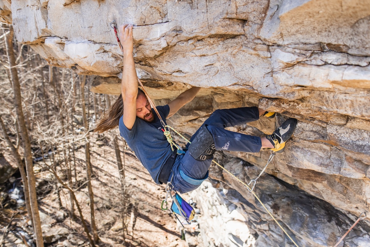 Clipping an alpine draw