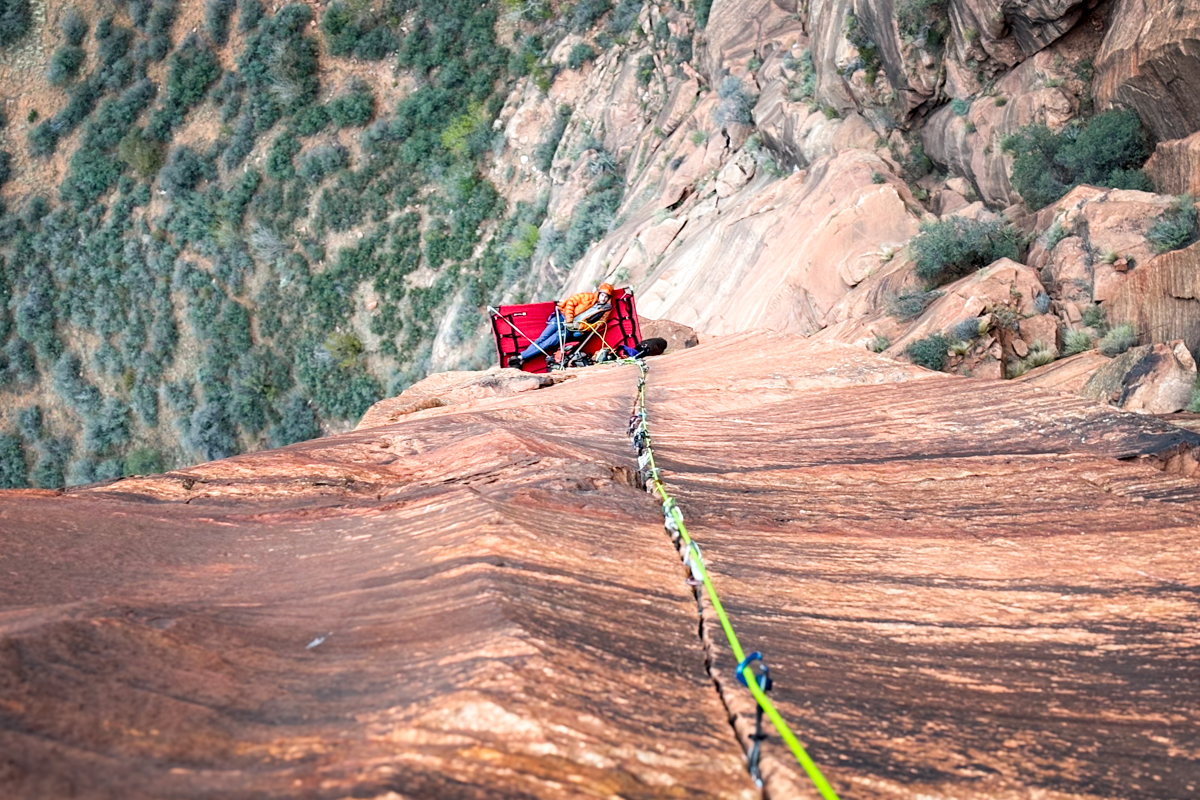 Climbing Ropes (Testing climbing ropes in Zion NP)