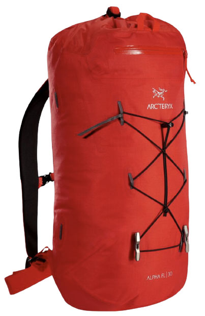 Arc'teryx Alpha FL 30 alpine climbing backpack