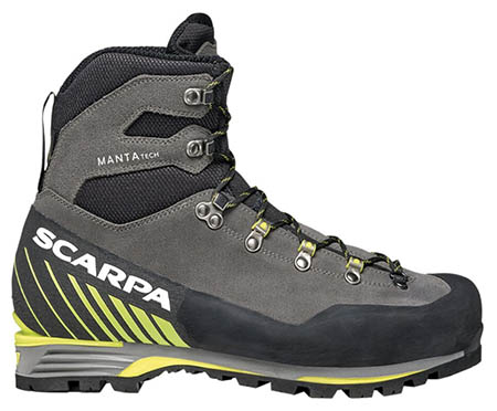 BLACK BOOTS MOUNTAIN BOOTS CLIMBING GENUINE ISSUE SUPERGRADE SCARPA