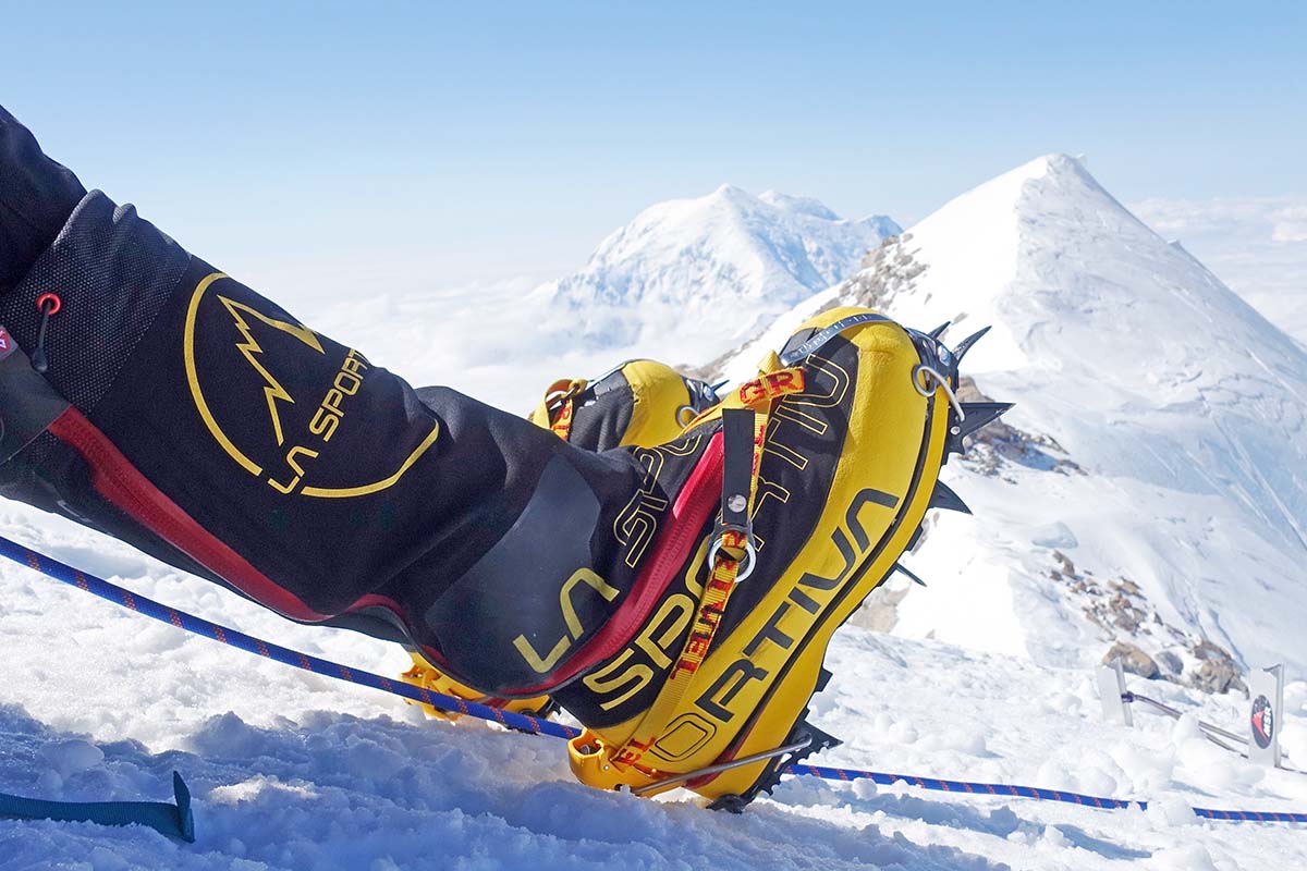 Testing the La Sportiva Olympus Mons mountaineering boot (Mt. Denali)
