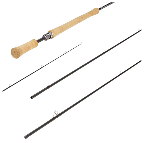 Fly rod black double foot guides set Very good qualität 