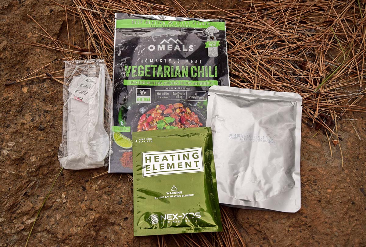 Backpacking food (OMEALS)