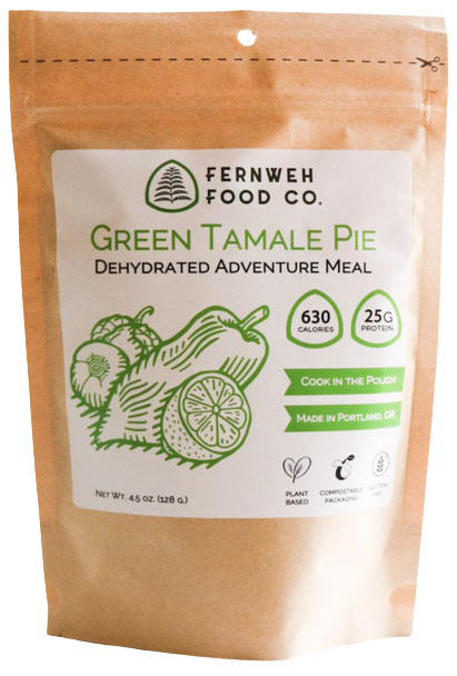 Fernweh Food Company Green Tamale Pie backpacking meal