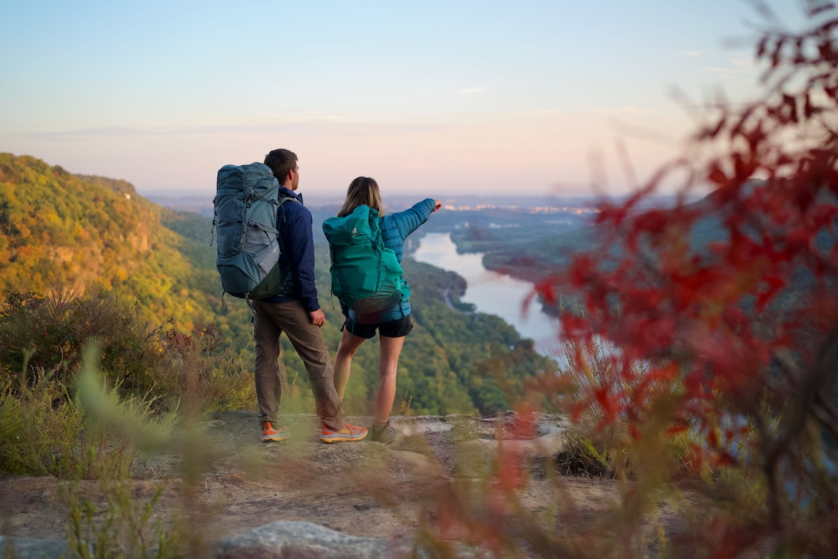 Backpacking Backpacks (hiking on the Cumberland Trail)