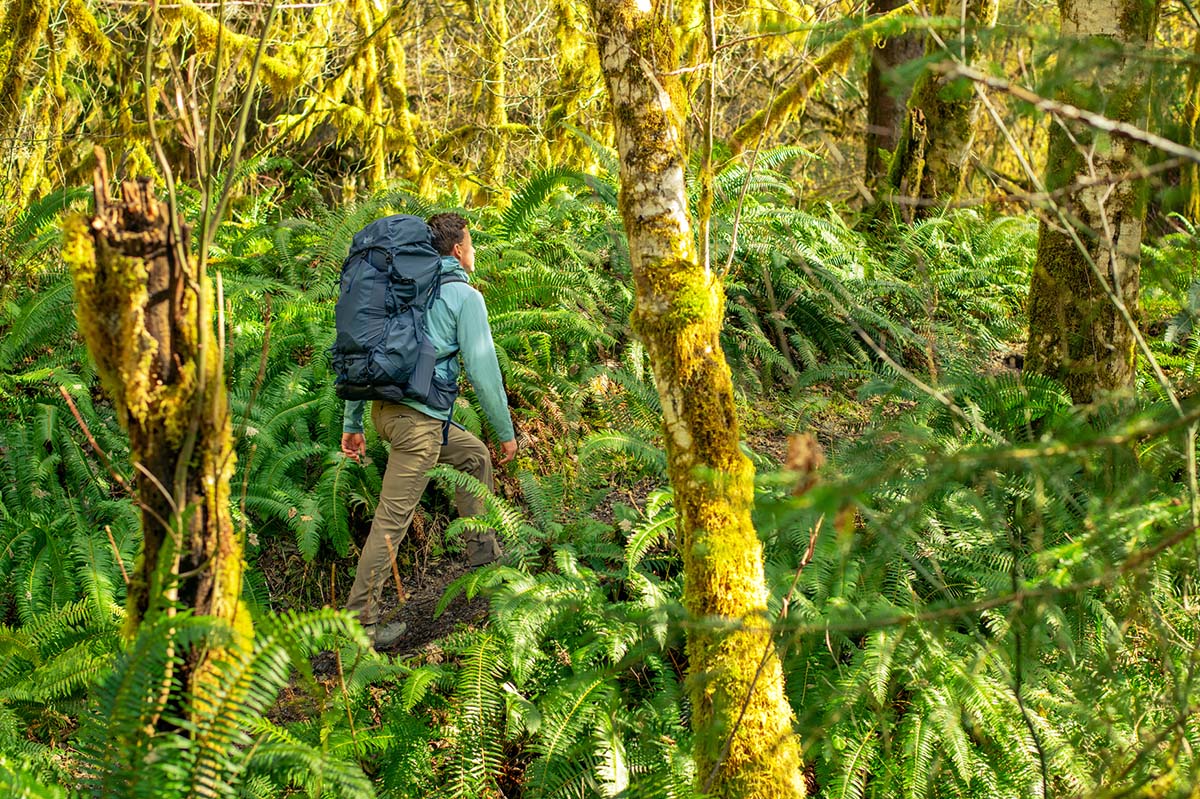 Backpacking with the REI Co-op Traverse 60 backpacking pack