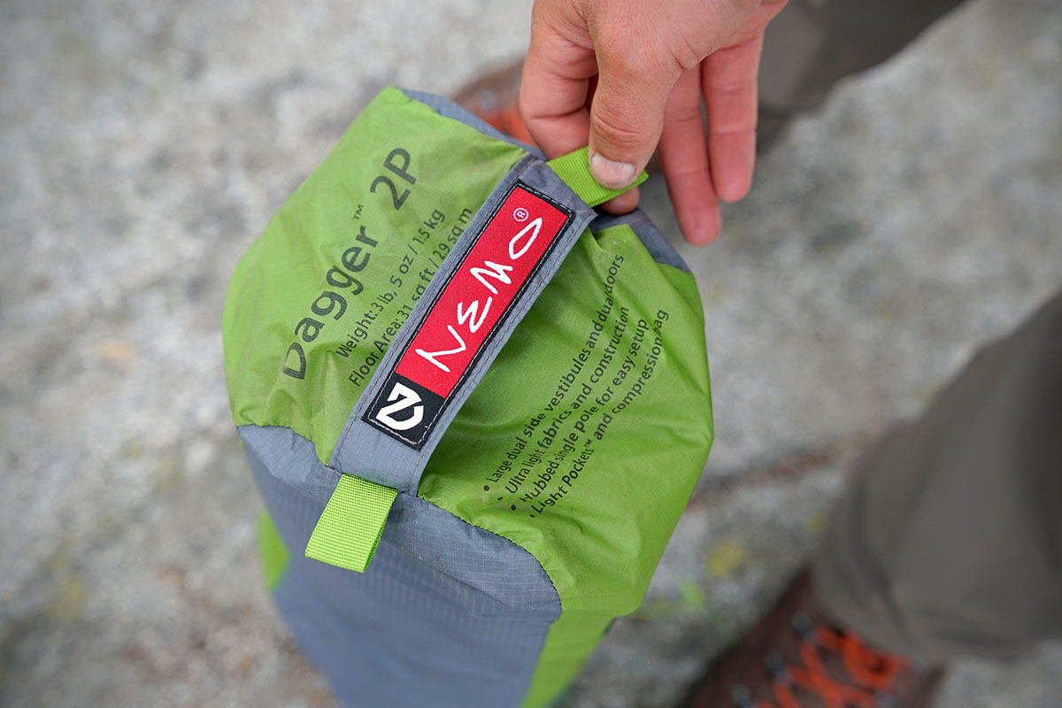 best travel tent for backpacking Backpacking tent (Nemo Dagger in stuff sack)