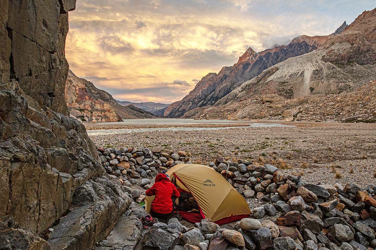best travel tent for backpacking MSR Hubba Hubba 2P backpacking tent (La Playita)