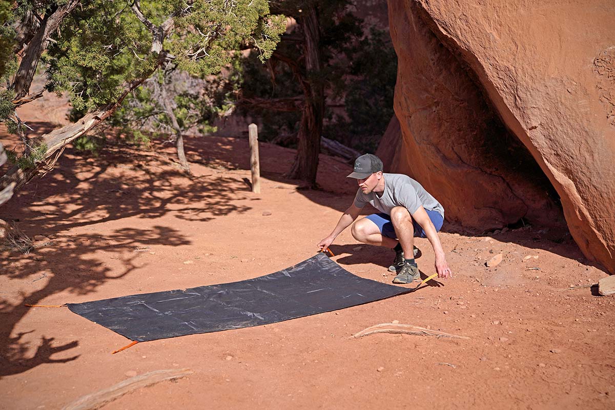 Marmot Tungsten backpacking tent (footprint)