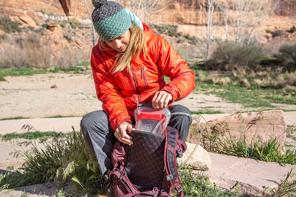 Daypack (taking reservoir out of Osprey Skimmer 28)