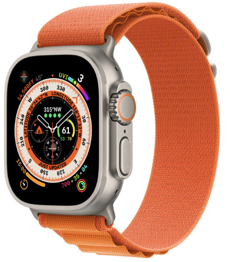 Apple Watch Ultra GPS watch