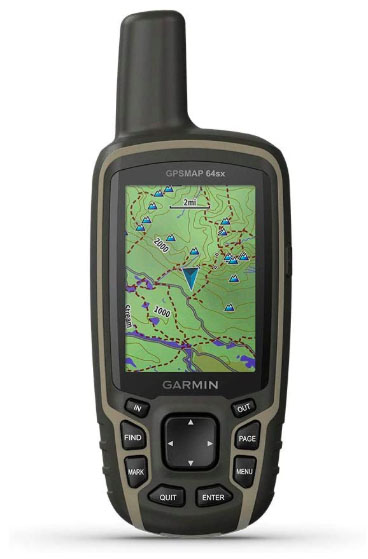 Garmin GPSMAP 64sx handheld GPS