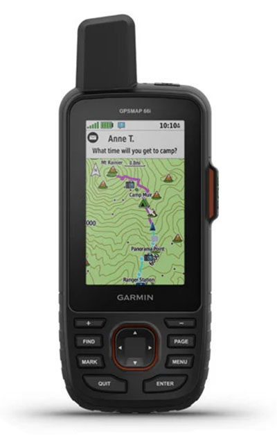 Garmin GPSMAP 66i handheld GPS device 2