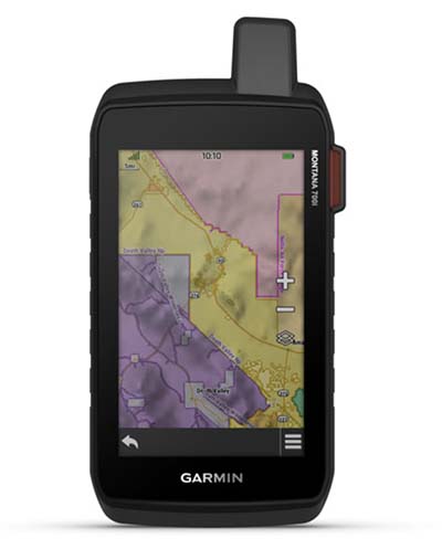 Garmin Montana 700i handheld GPS and satellite messaging device