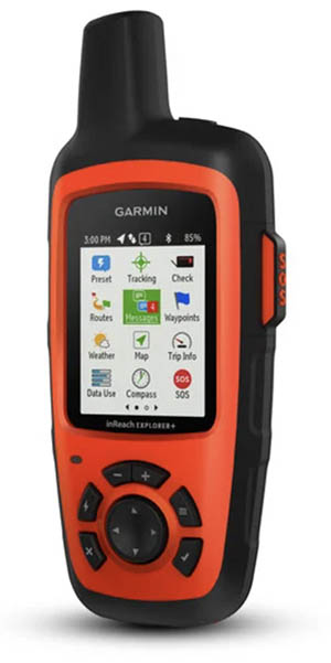 Garmin inReach Explorer Plus GPS and satellite messaging device_