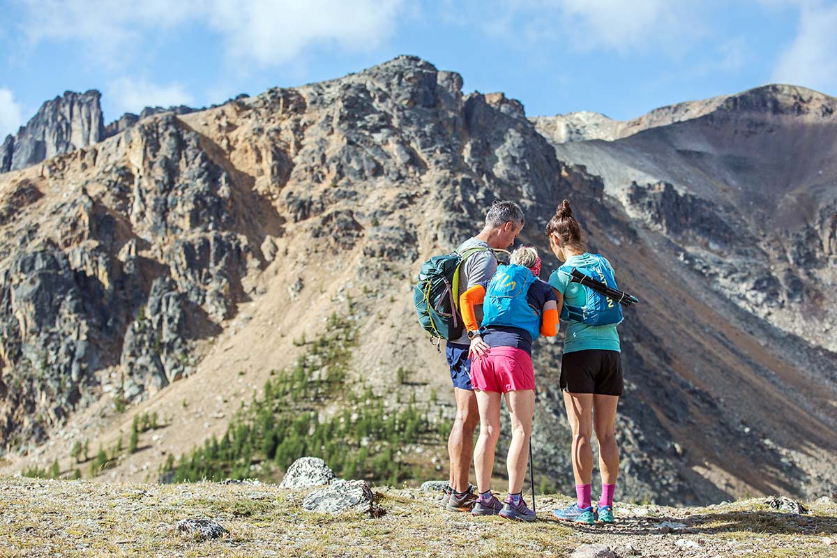 Navigating while fastpacking (Nathan running vests)