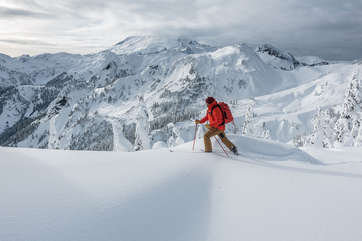 Hardshell jacket (Norrona Trollveggen skinning)