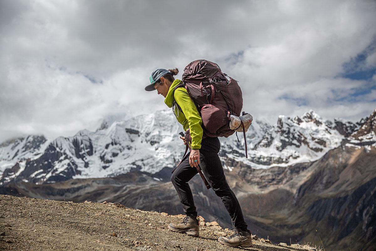 Hiking boot (backpacking in Scarpa Rush TRK GTX)