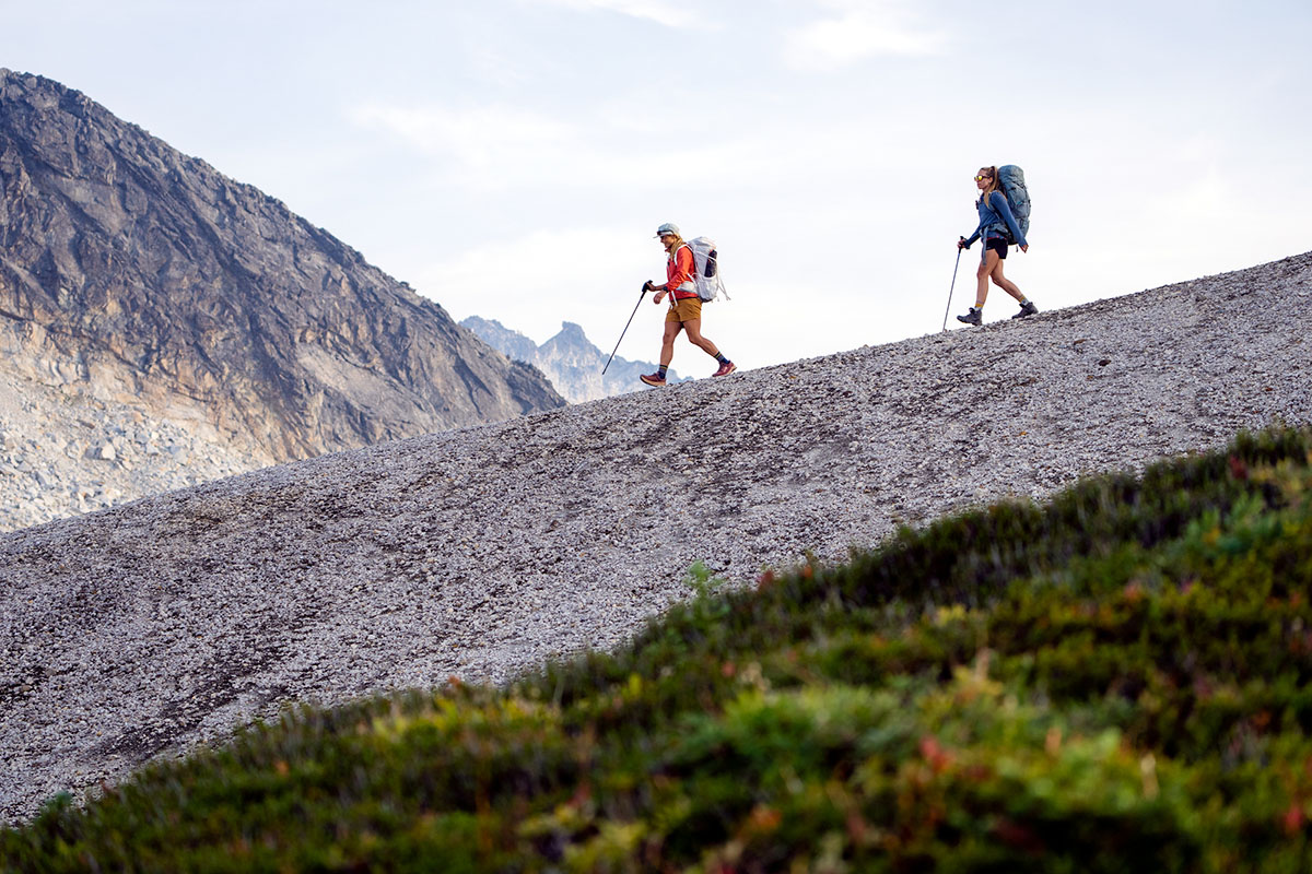 Hiking socks (hiking on ridgeline)