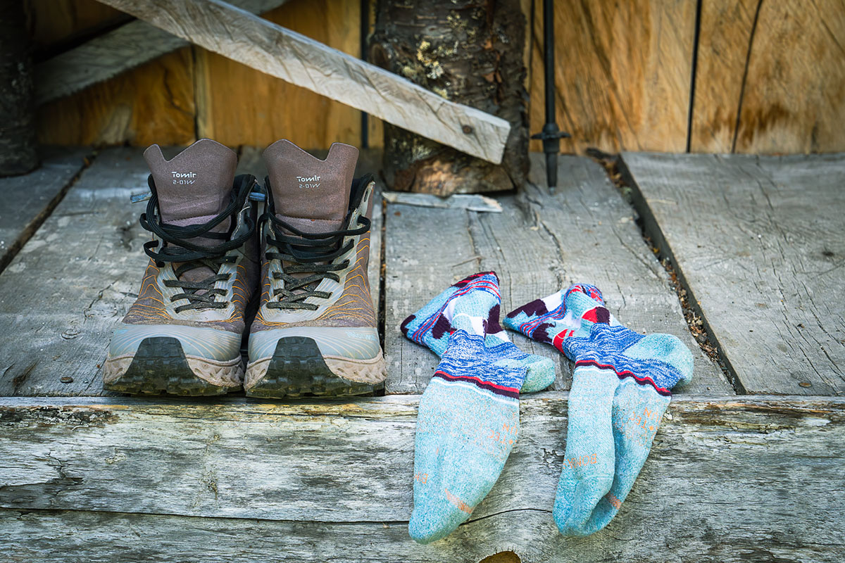 Hiking socks (socks next to Nnormal Tomir boots)