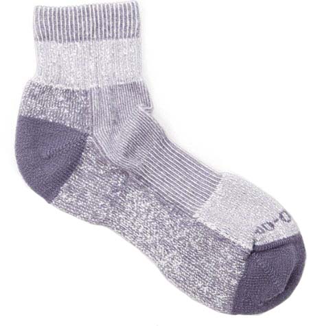 REI Co-op COOLMAX EcoMade Lightweight Hiking Quarter sock_0