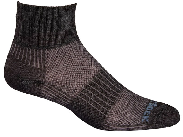 Wrightsock Coolmesh II Quarter hiking sock