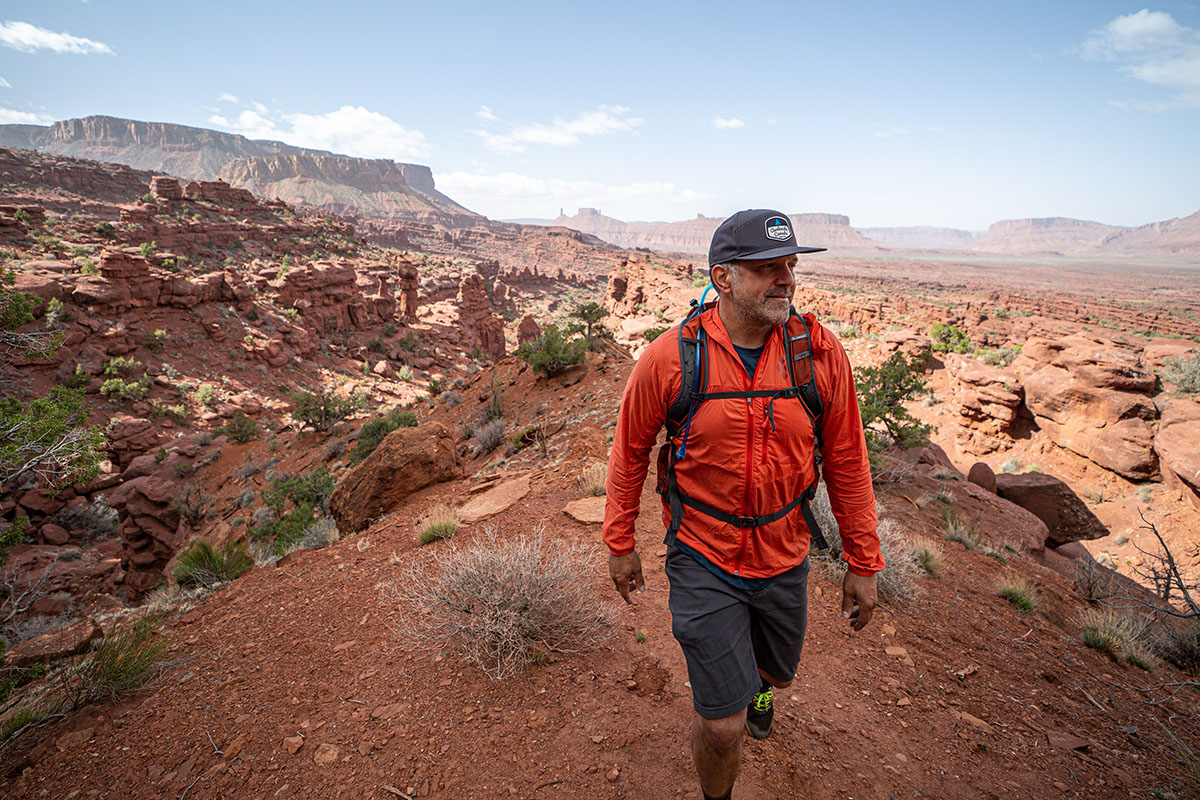 Hiking shorts (hiking in desert)