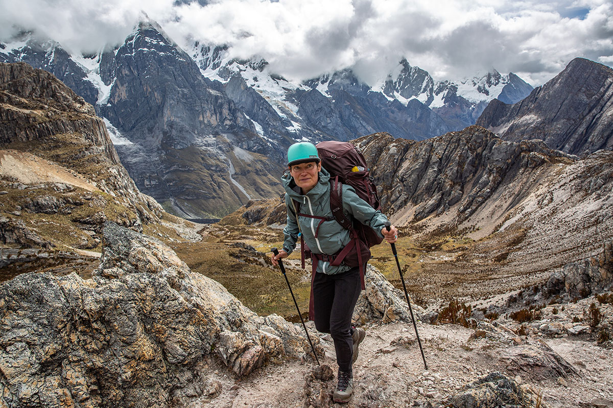 Arc'teryx Beta LT Hadron Jacket (in Peru mountains)