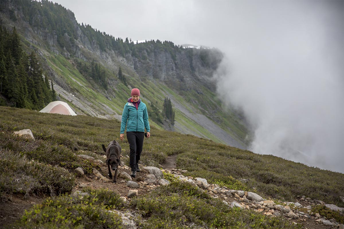 Rain jacket (Black Diamond StormLine hiking)