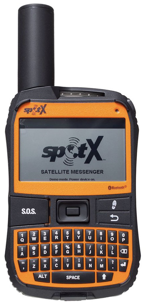 SPOT X satellite messenger device