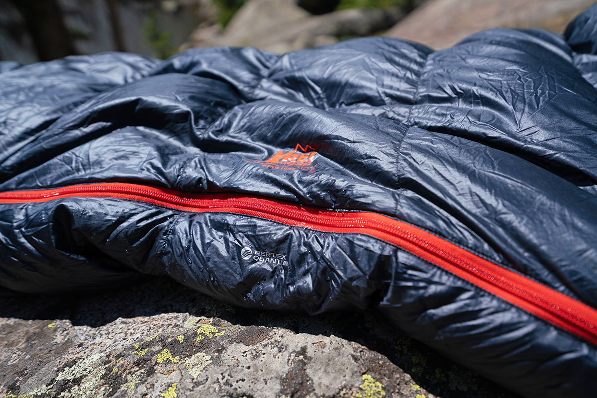 Sleeping bag (REI Co-op Magma shell fabric)